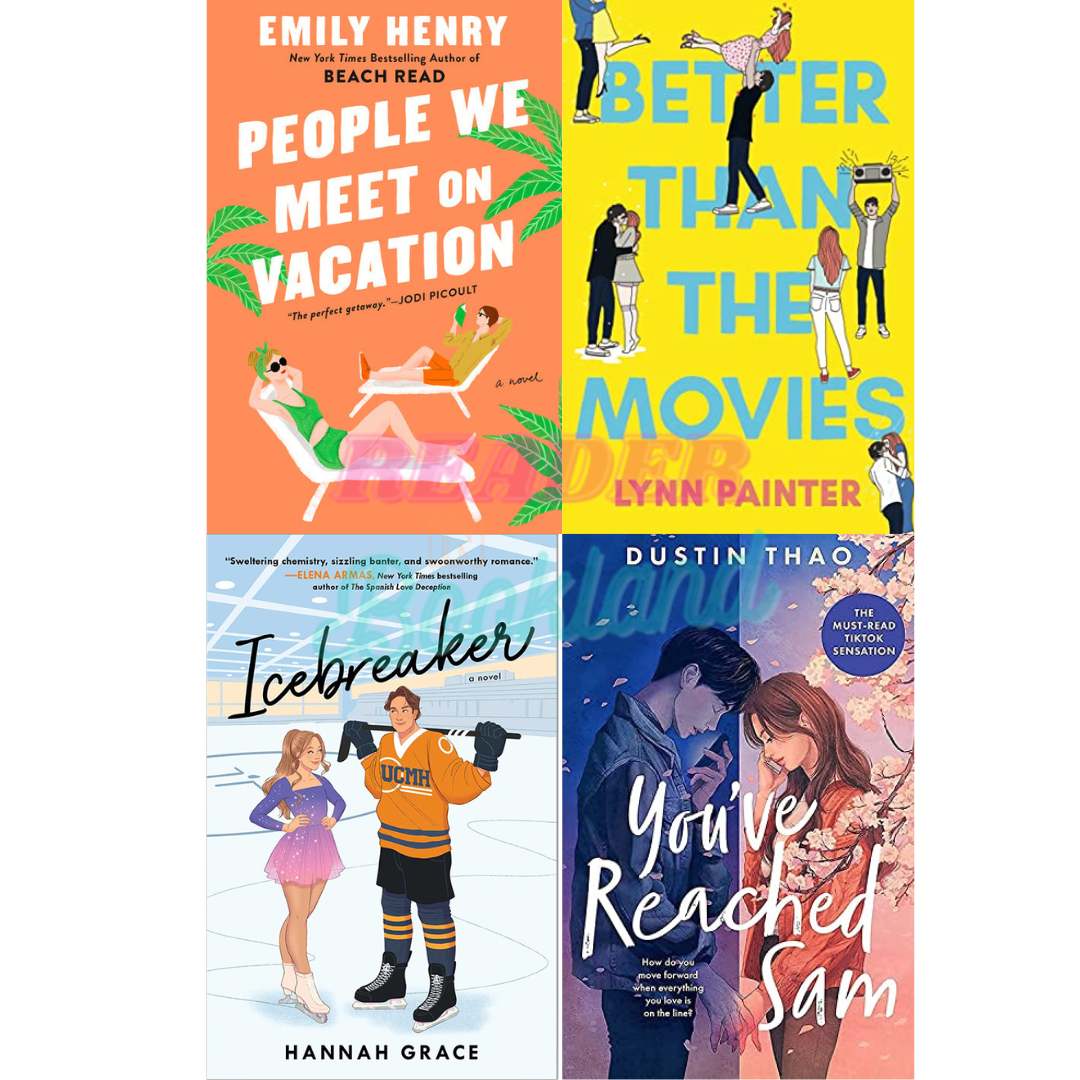 4 romatic books combo